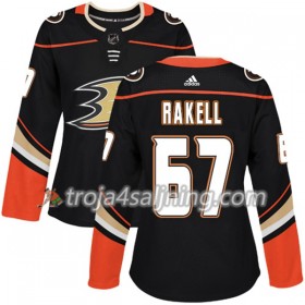 Anaheim Ducks tröja Rickard Rakell 67 Adidas 2017-2018 Svart Authentic - Dame NHL Tröjor